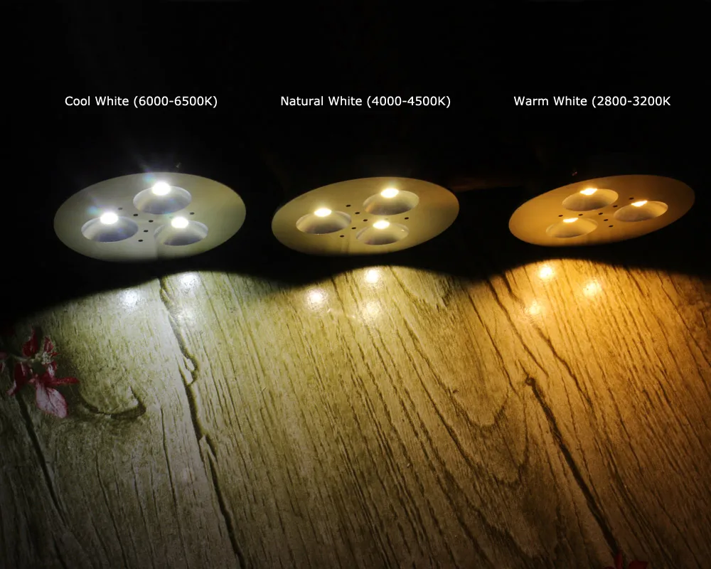 Светодиодный светильник 12V DC LED Puck свет с регулируемой яркостью беспроводной под
