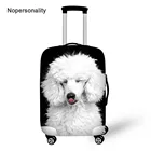Защитный чехол для чемодана Nopersonality, эластичный чехол для чемодана с принтом милого пуделя, собаки, 18-30 дюймов, дорожные аксессуары