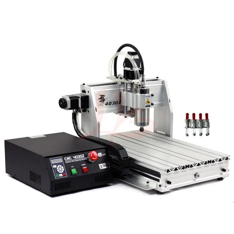 

4030 USB port 40*30 800W 3 Axis 4 axis CNC router engraver metal engraving and milling machine for woodworking and metal cutting