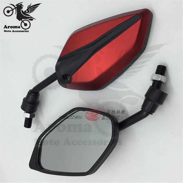Зеркало заднего вида для мотоцикла легкое в установке зеркало аксессуары