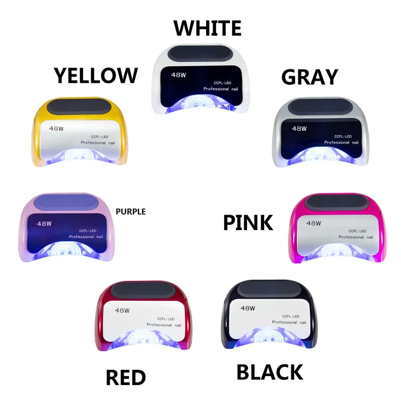 Профессиональный светодиодный УФ светильник 48 Вт для отверждения гель лака