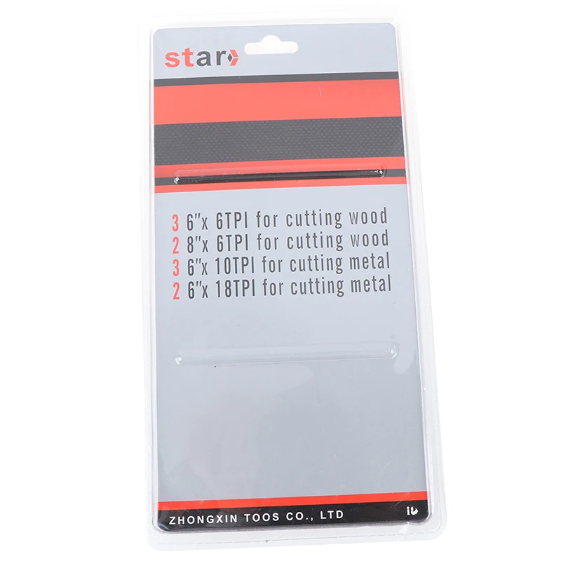 

10pcs/Set 6" 8" Metal Wood Cutting Reciprocating Saw Blades Metal Woodworking Cutting Tool