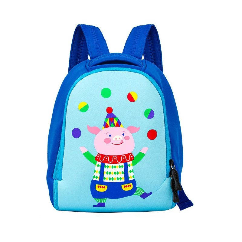 Новинка 2019 года милый детский рюкзак из ПВХ с мультяшными животными для