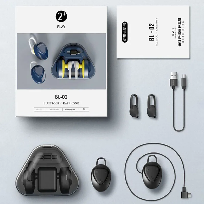 2019 беспроводные наушники Bluetooth спортивные с шейным ремешком водонепроницаемые TWS