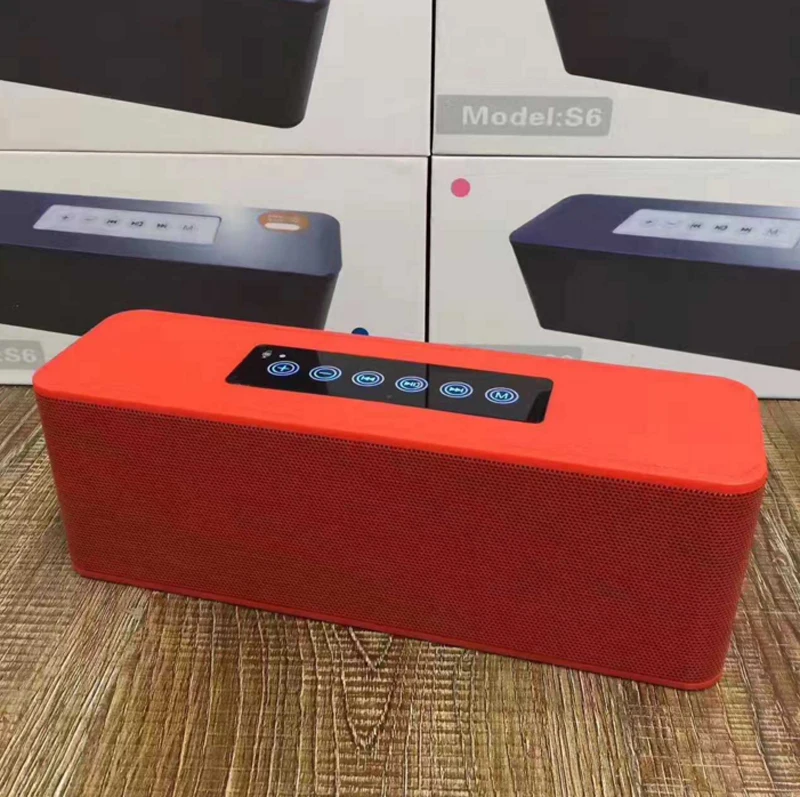 Беспроводной Bluetooth колонки с звукового давления двойной динамиков диафрагмы