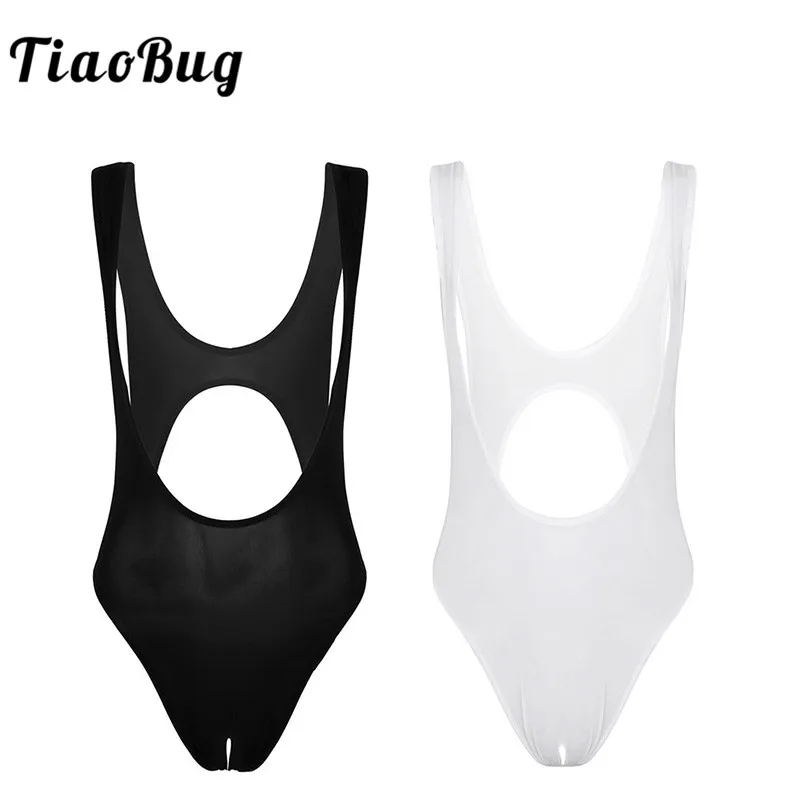 Женское нижнее белье TiaoBug с открытой спиной прозрачные стринги фетиш эротическое