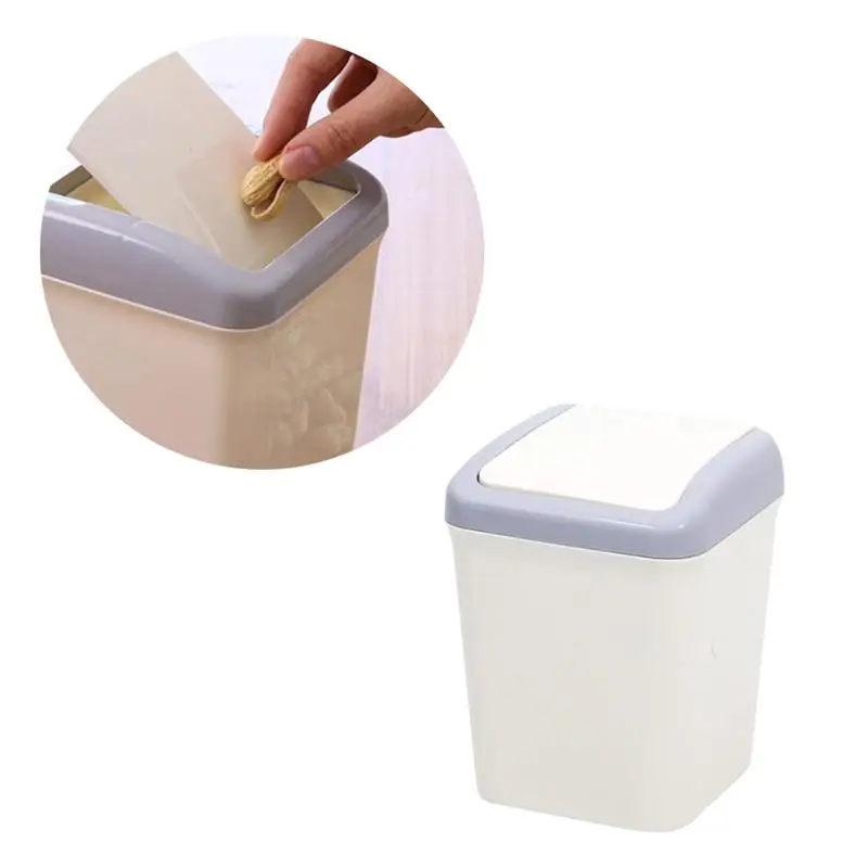 1 шт. Мини мусорное ведро креативный органайзер для хранения мусорная корзина