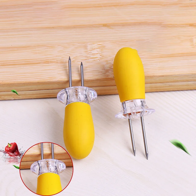 8 шт./лот перерабатываемые держатели для кукурузы из нержавеющей стали