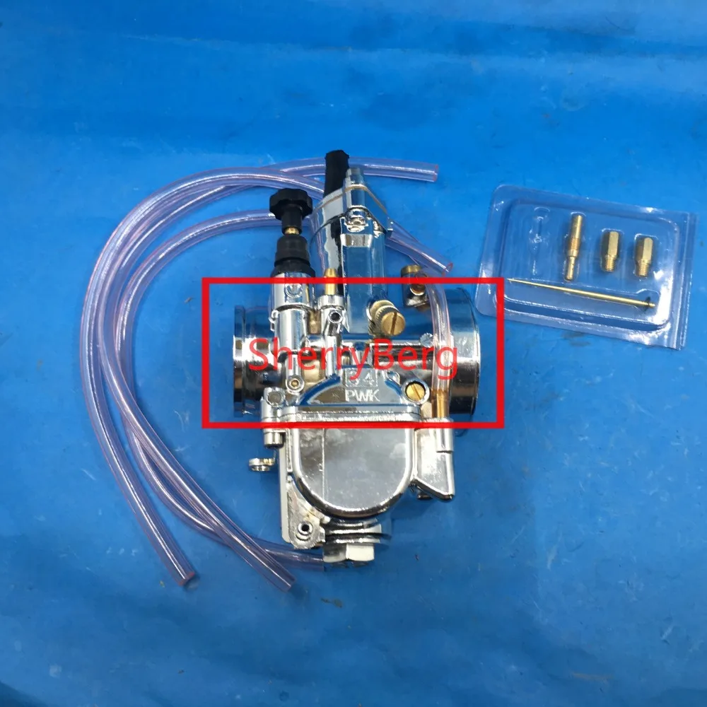 Карбюратор 35 5 мм PWK OEM OKO KOSO carb Chrome w power jet ATV Quad Go Kart | Автомобили и мотоциклы