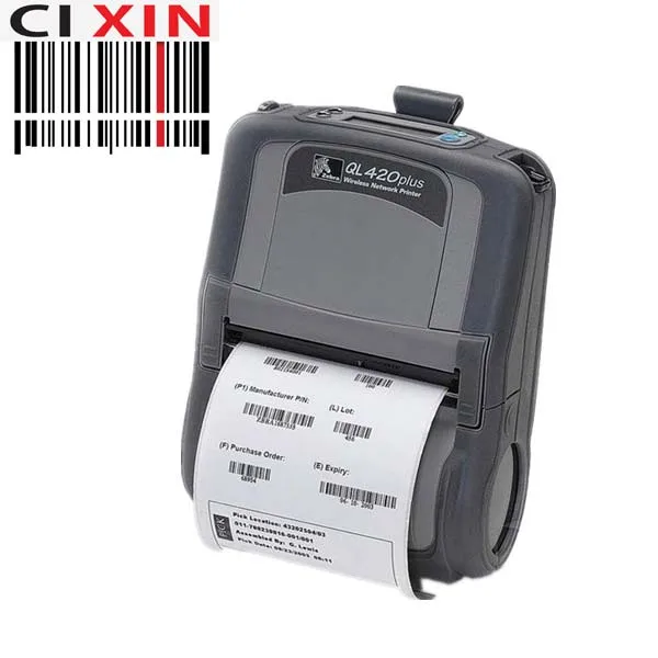 Бесплатная доставка Новый и оригинальный zebra QL420 плюс принтер портативный