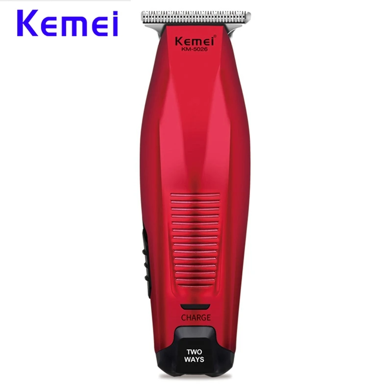 Kemei 5026 профессиональная машинка для стрижки волос перезаряжаемая 0 мм с