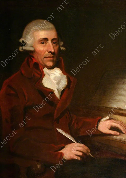 Franz Joseph Haydn Austria Symphony Canvas Paintings Vintage Wall Kraft Poster Coated Sticker Home Decor Picture Gift | Дом и сад