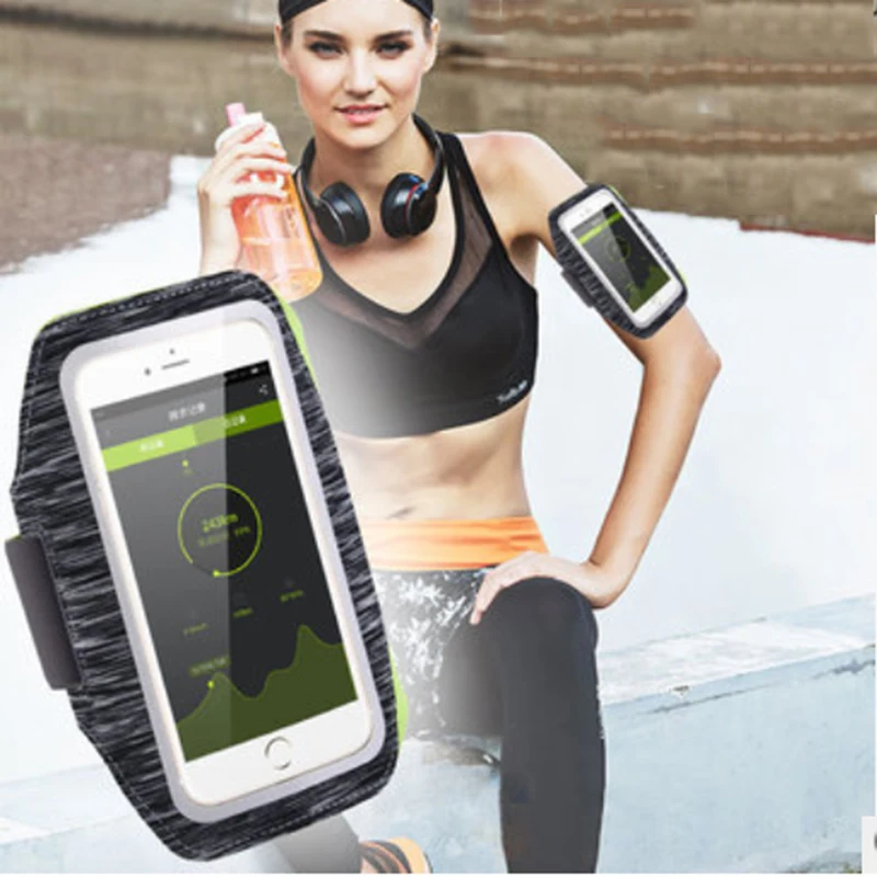 

Running Sports Armband Cell Phone Holder Case On Hand For Xiaomi Huawei iPhone 6 7 8 X Samsung Mobile Phone Arm Band