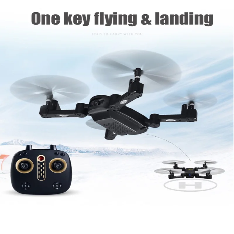 2.4GHz 6-Axis Gyro RC Drone with 720P HD 2MP Camera Newest Foldable Flight Path Wifi FPV Quadcopter toy | Игрушки и хобби