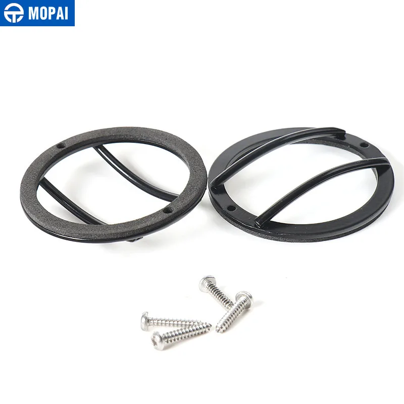 MOPAI Ламповые колпаки для Jeep Wrangler JK 2007+ Автомобильный поворотный сигнальный светильник декоративная крышка для Jeep Wrangler JK 2007- аксессуары