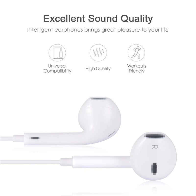 Для iPhone телефон гарнитура HIFI стерео Apple наушники игровой наушник с микрофоном для
