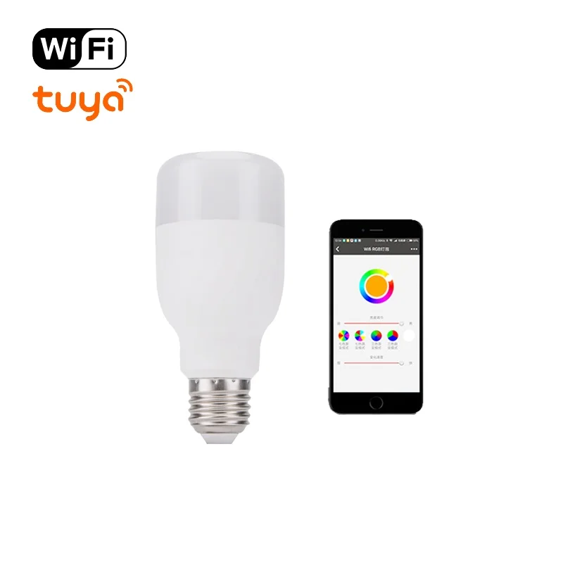 &quotУмная лампа RGB&quot E27 цветная лампочка Wifi умная жизнь приложение дистанционное