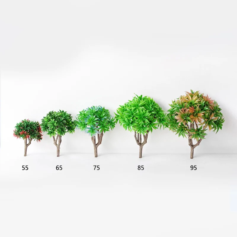 1 шт./лот пластиковая Миниатюрная модель дерева Pinus для строительства поездов