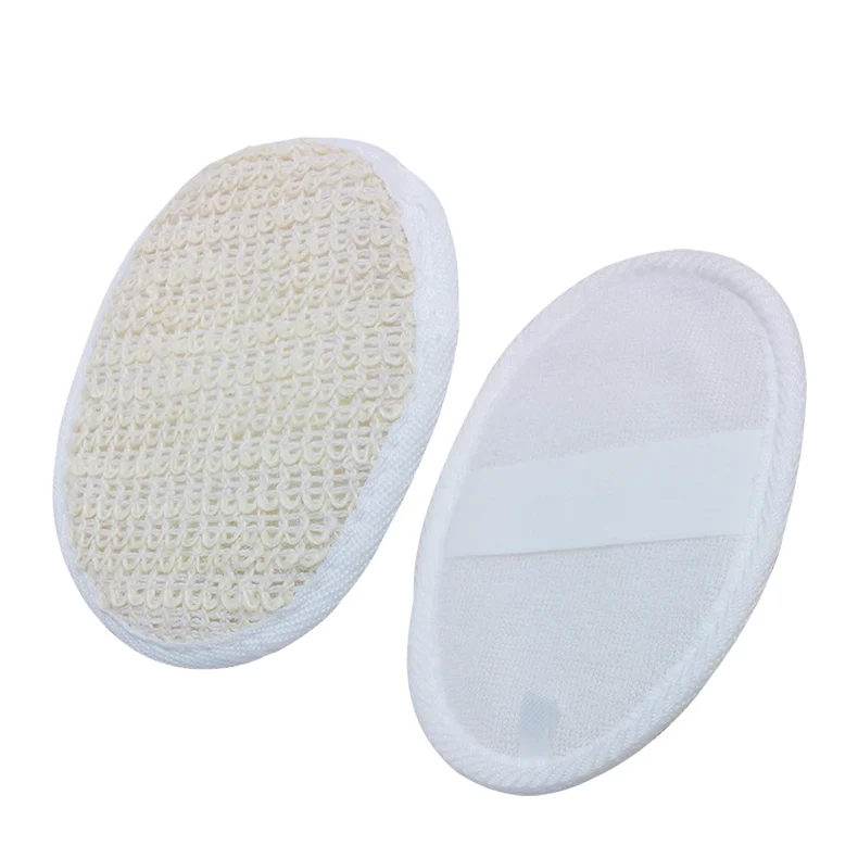 2 шт./лот натуральный пеньковый Отшелушивающий задний ремешок Спа скруббер