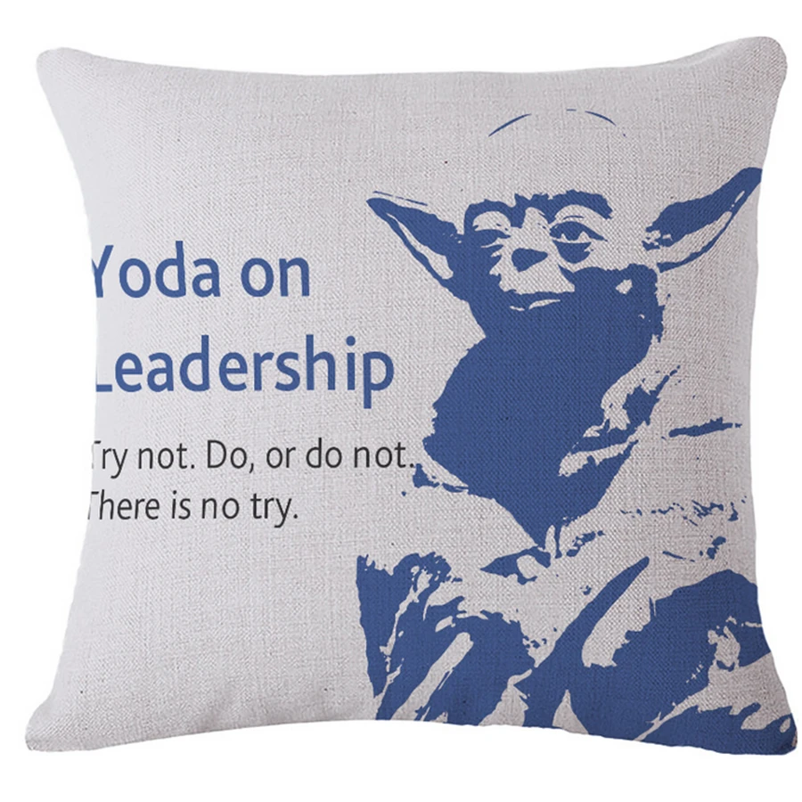 Хлопок лен квадрат Голливуд фильмы Звездные войны декоративная наволочка кресло