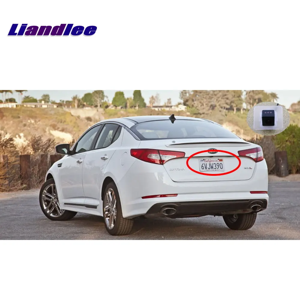 Liandlee Автомобильная камера заднего вида для KIA Optima / K5 (TF) 2012-2015 задняя HD CCD ночное