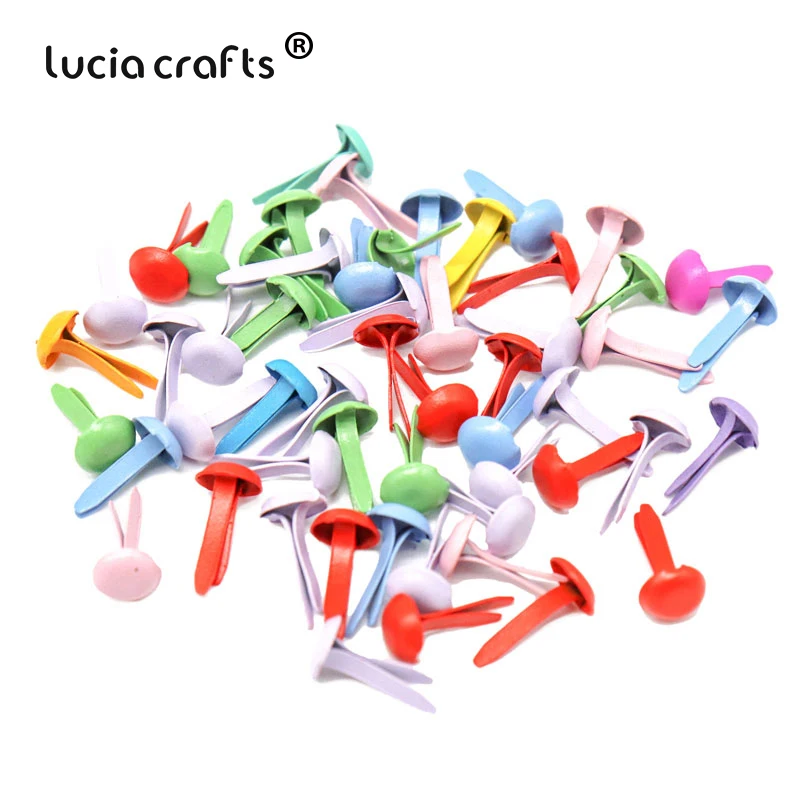 Lucia crafts 1 кор./лот разные стили окрашивание металла штифтики для DIY альбом декор украшения для скрапбукинга аксессуары G1310