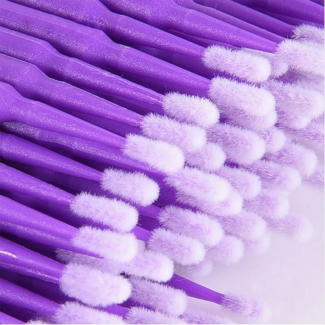 100 шт./упак. микро щетки одноразовые Microbrush аппликаторы для ресниц для наращивания удалить накладные ресницы ватный тампон