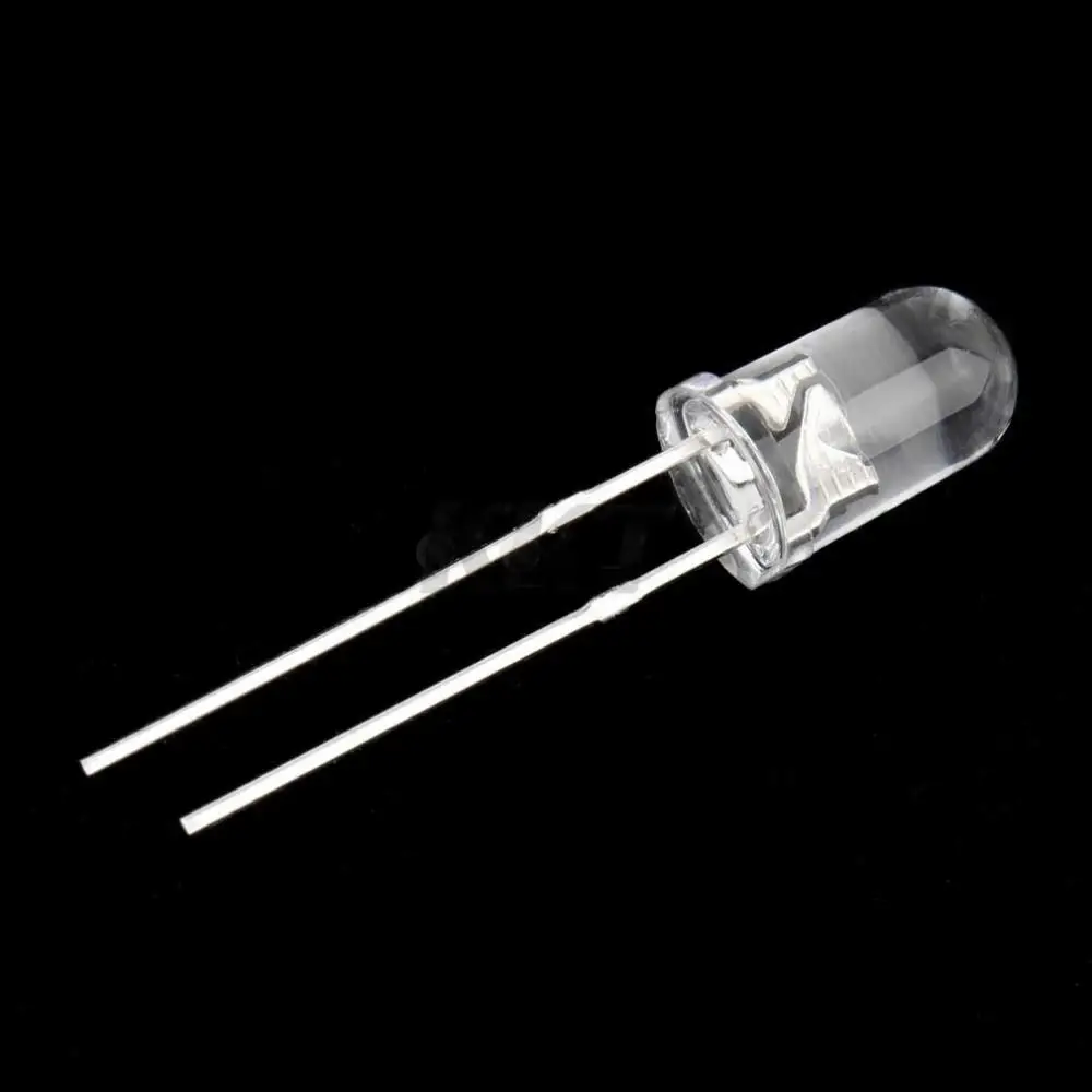 

100Pcs 5mm White Ultra-Bright LED Light Lamp Emitting Diodes 15000MCD Worldwide Store In Stock