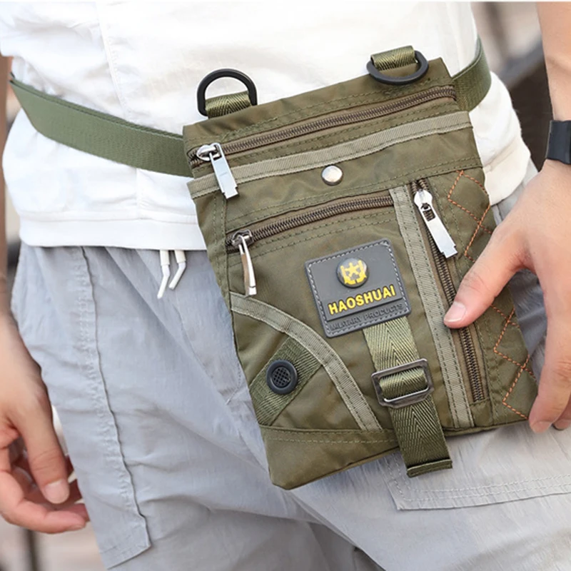 Высококачественная Военная нейлоновая поясная сумка через плечо на бедрах