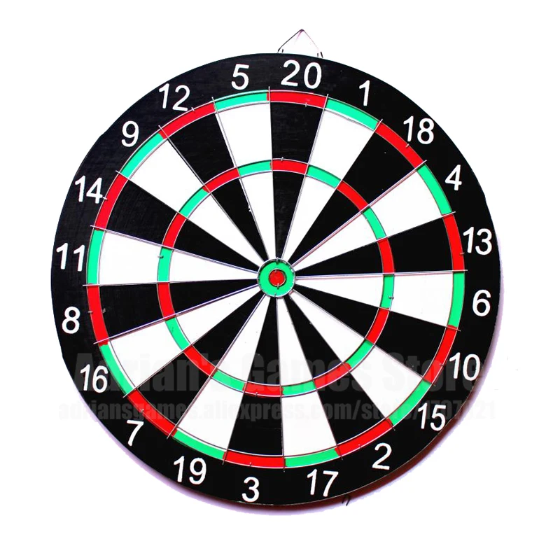 Дартс дротики с 6 дротики 12/15/17'' Dart board game Внутренние упражнения дарц Двойная сторона Дешевые для продажи