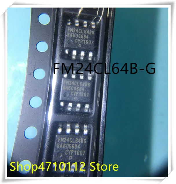 

NEW 10PCS/LOT FM24CL64B-GTR FM24CL64BG FM24CL64 FM24CL64B-G 64-Kbit SOP-8 IC