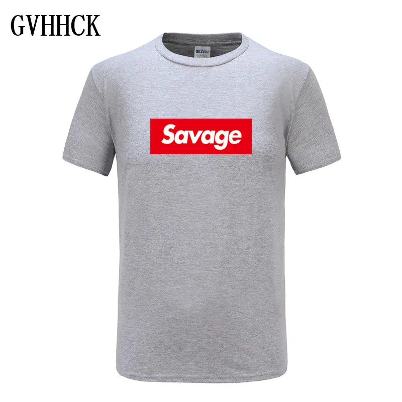 2018 мужские suprem футболки Savage футболка пародия нет сердца X режим убоя Gang ATL из 100%