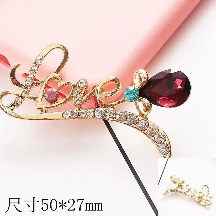 Металлические пуговицы в виде букв Стразы для аксессуаров сделай сам | Дом и сад