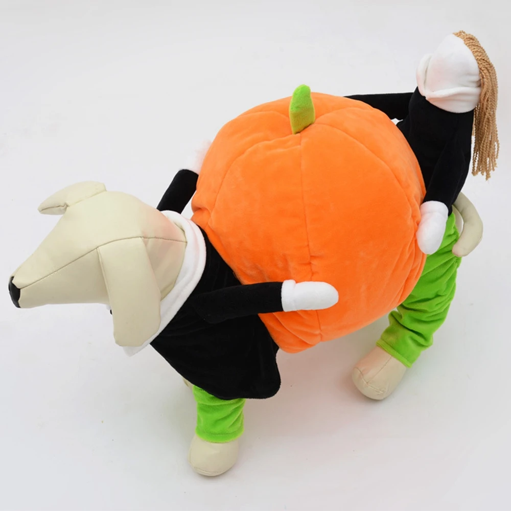 Костюм Тыква для переноски щенка на Хэллоуин|halloween puppy|cat clothesdog clothes coat |