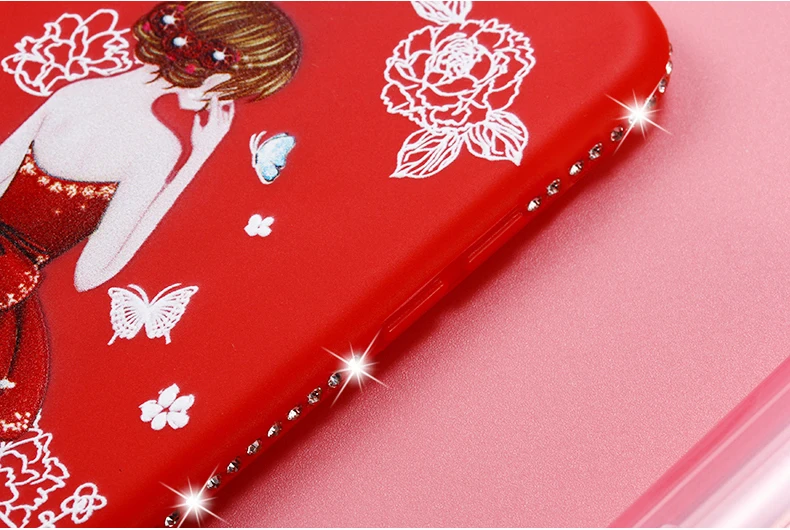 Чехол HeyJingles для OPPO R9 Защитный Мягкий симпатичный протектор юбка девочек милый