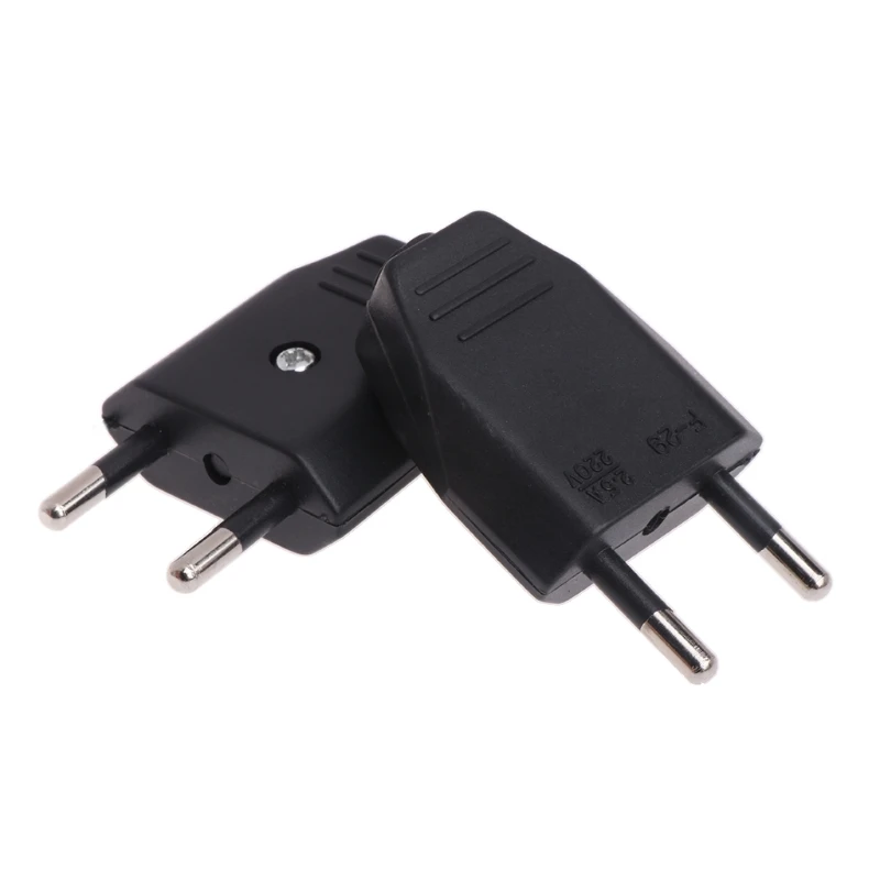 Новинка 2019 2 шт немецкий тип европейские Pin вилки сетевые кабели 2.5A 220V