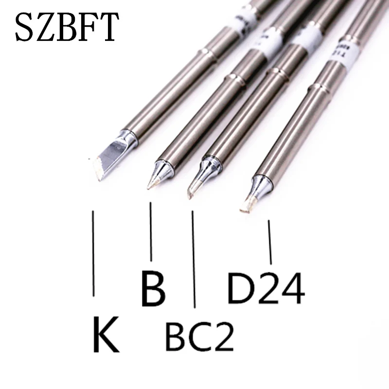 

SZBFT soldering tips T12 for hakko T12-K T12-KU T12-BC2 T12-BL iron tips soldering station For FX-950/FX-951 free shipping