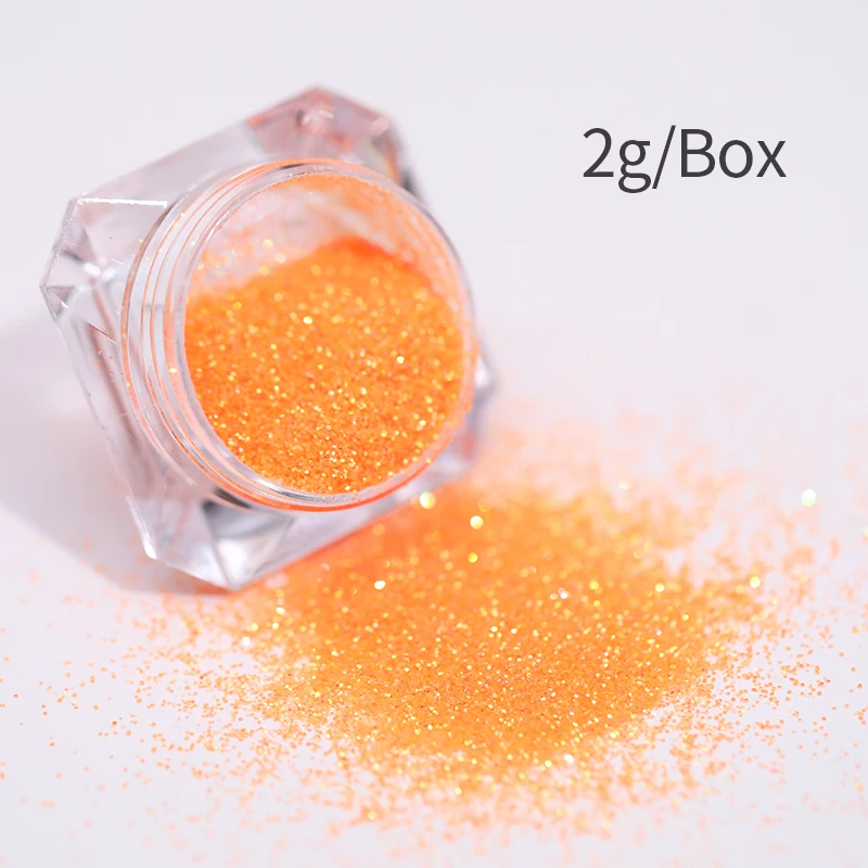 2 г неоновый порошок для ногтей блестящая пыль светящийся флуоресцентный пигмент