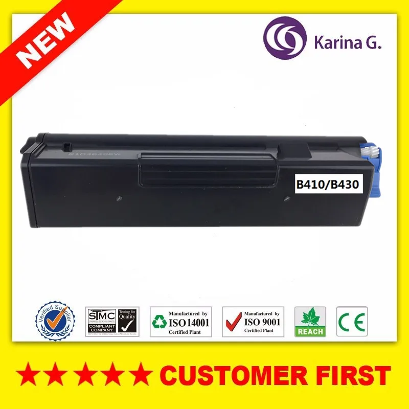 Совместимый с OKI B410 B430 Черный тонер картридж для Okidata B420 B440 MB460 MB470 MB480 и т.
