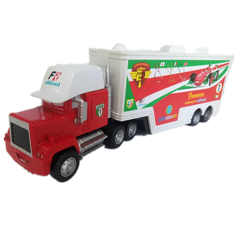 1 truck Disney Pixar Cars 2 3 Jackson Storm Mack Uncle Truck 1:55 литая молния McQueen модели игрушечных автомобилей детский подарок на день рождения - Цвет: 1 truck