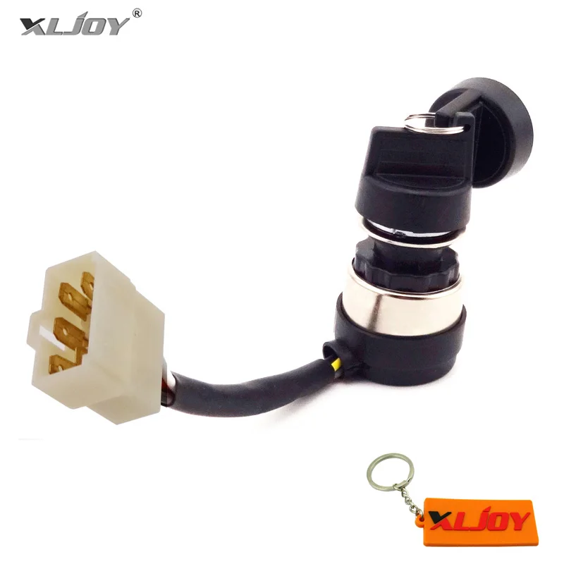 Переключатель ключа зажигания XLJOY 5 Wire On Off для китайского генератора 170F 178FA 178F 186F
