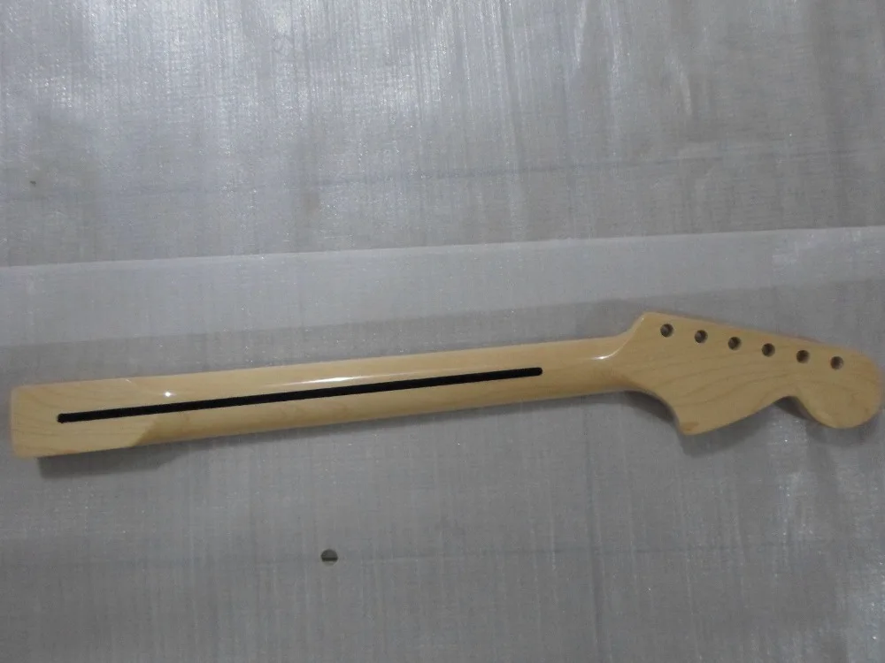 Full scalloped reverse Large headstock Guitar Neck Replacement 21 Fret Maple | Спорт и развлечения