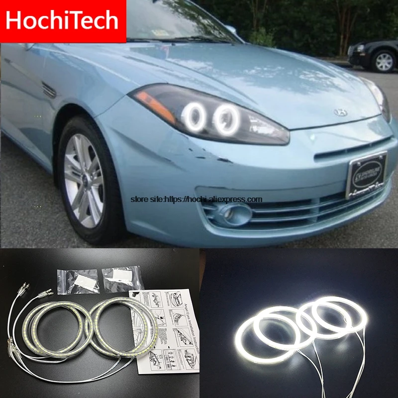 HochiTech для Hyundai Tiburon GK FL2 ультра яркие SMD белые светодиодные глаза ангела 2600LM 12 В