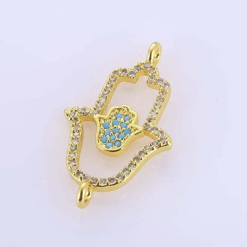 Erkek klye полые Хамса подвеска в форме руки ожерелье для женщин Collares винтажная цепь из розового золота кулоны «Фатима» ожерелье s