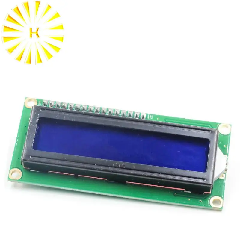 1 шт. жк дисплей 1602 + I2C модуль синий экран IIC/I2C для дисплея соединитель платы