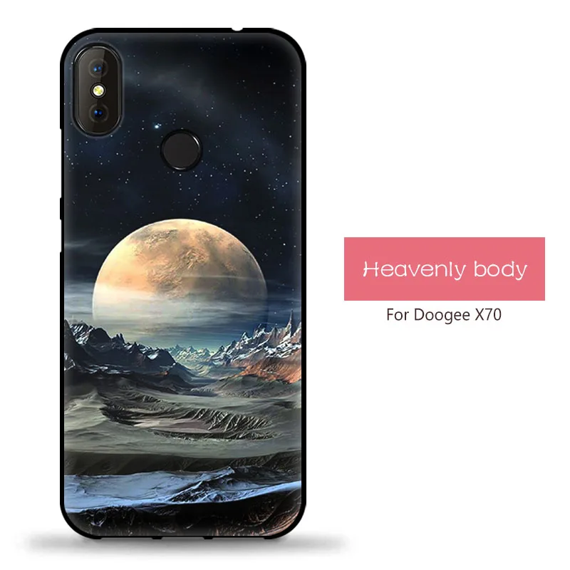 9 JURCHEN чехол для телефона Для Doogee X70 чехол 5,5 дюймов милый мультяшный Мягкий силиконовый чехол для DoogeeX70 чехол DoogeeX70 Funda - Цвет: 9