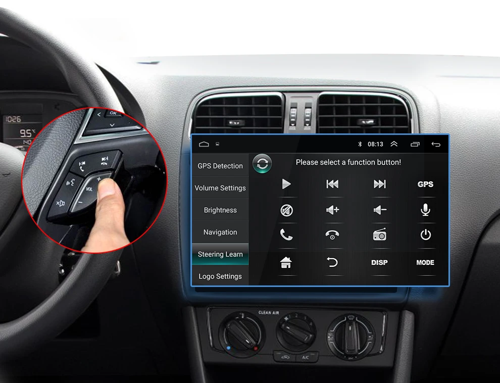 9 дюймов Android 9,1 автомобильный Радио мультимедийный плеер gps навигация для VW Volkswagen Passat, jetta, Golf Polo Tiguan для автомобиля Skoda стерео
