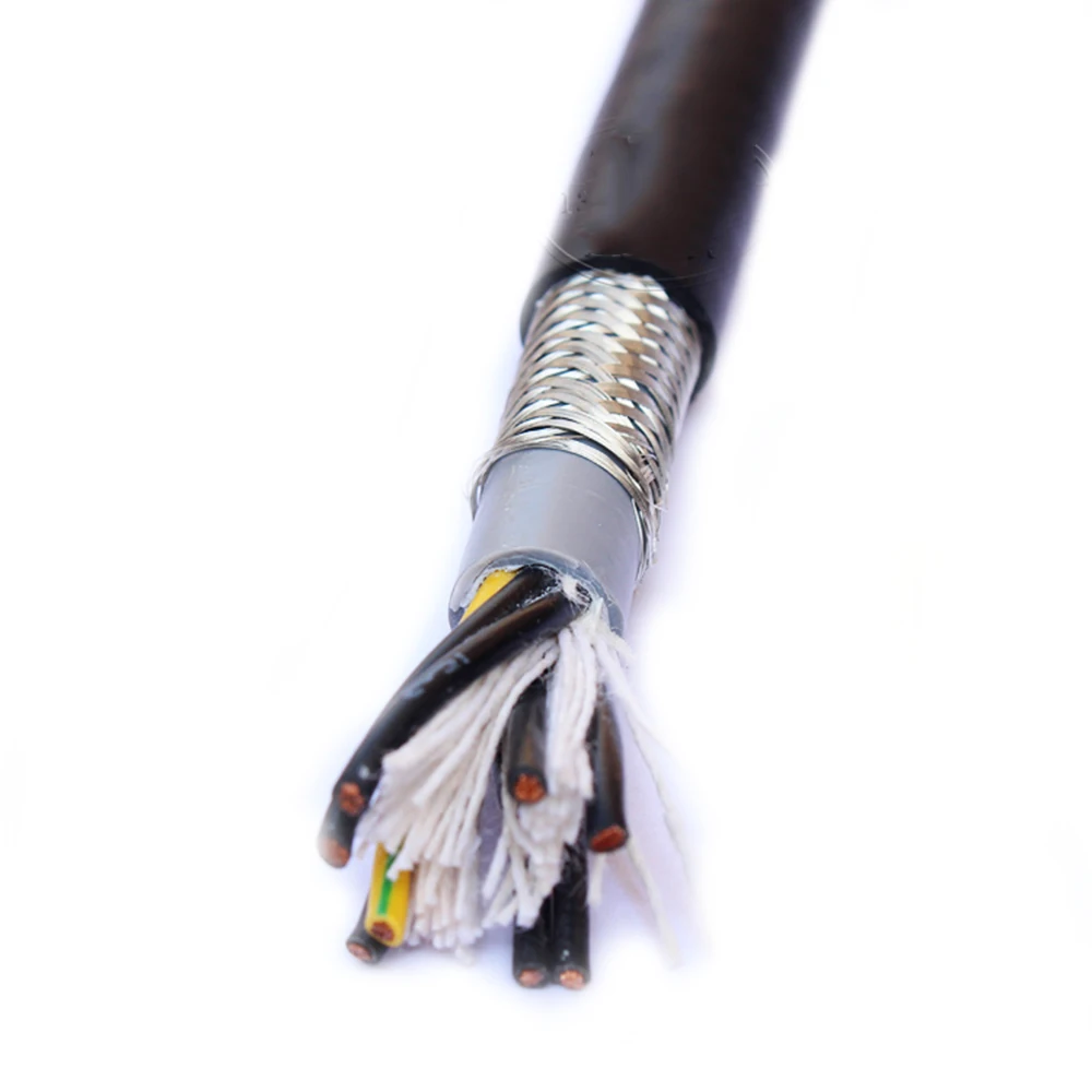Кабель TRVVP8 0 5 мм2 75 чистый гибкий кабель с ЧПУ цепь сопротивления экранированный