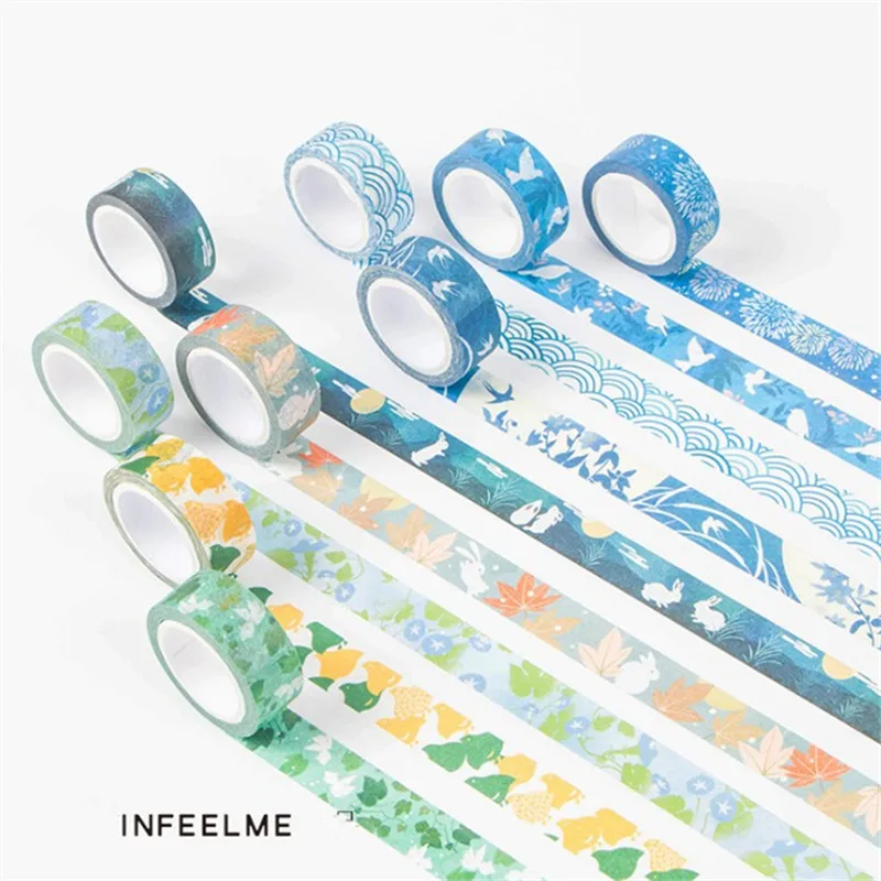 1 шт. декоративная Васи лента для скрапбукинга 15 х7 м|decorative washi tape|scrapbooking masking tapewashi