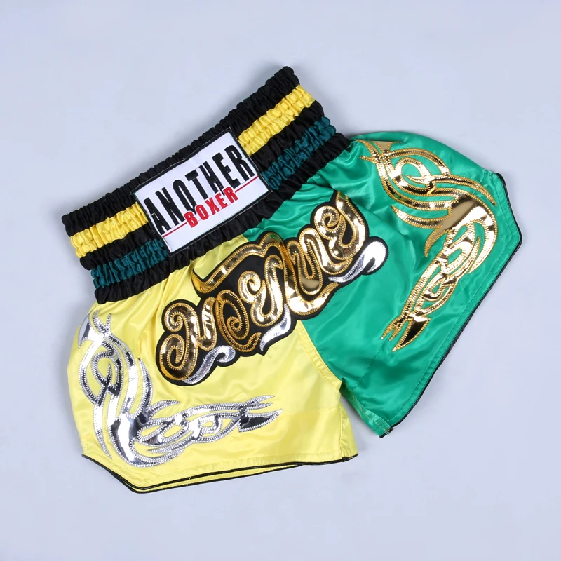 Мужские и женские шорты MMA Муай Тай спортивные для боевых действий|Боксерские